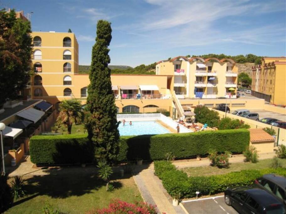 L'Escapade : Charmant T2 -Parking Gratuit, Piscine, Wifi, Clim Gruissan Zewnętrze zdjęcie